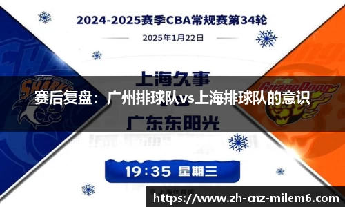 赛后复盘：广州排球队vs上海排球队的意识